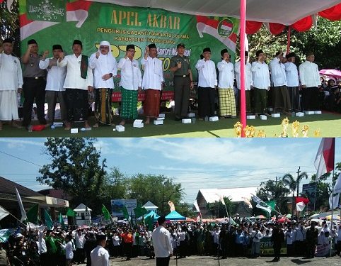 Apel Akbar Hari Santri Nasional 2017 di Kabupaten Temanggung