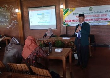 Workshop Manajemen Sertifikasi Guru PAI di Lingkungan Kankemenag Kab. Temanggung