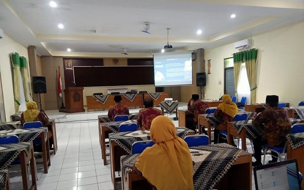 Kemenag Kab. Temanggung Ikuti Entry Meeting Penilaian Pendahuluan TPP Kemenag RI