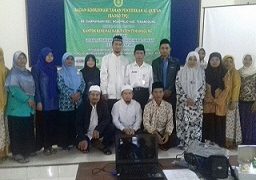 Pelatihan Ustadz/Ustadzah TPQ Mencetak Generasi Qurâ€™ani