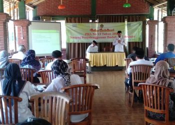 Kemenag Kab. Temanggung Gelar Sosialisasi PMA No.13 Tahun 2021