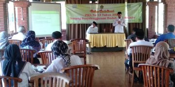 Kemenag Kab. Temanggung Gelar Sosialisasi PMA No.13 Tahun 2021