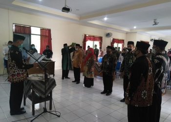 Pelantikan dan Penyerahan SK Mutasi di Lingkungan Kemenag Kab. Temanggung