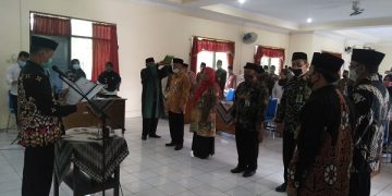 Pelantikan dan Penyerahan SK Mutasi di Lingkungan Kemenag Kab. Temanggung