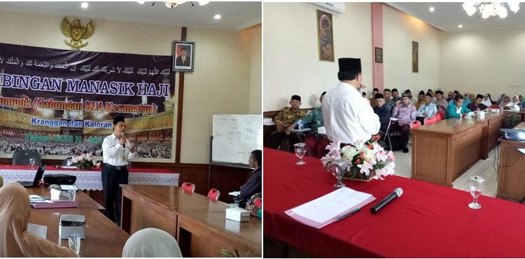 Bimbingan Manasik Haji KUA Kecamatan Kranggan dan KUA Kecamatan Kaloran