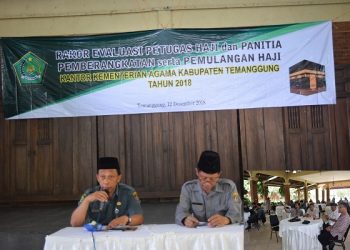 Rapat Evaluasi Penyelenggaraan Ibadah Haji (PPIH) Kabupaten Temanggung Tahun 2018