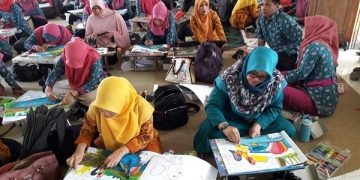 Workshop Menggambar untuk Kepala RA se Kabupaten Temanggung