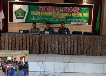 Sosialisasi Aplikasi SI-EKA Kantor Kementerian Agama Kabupaten Temanggung