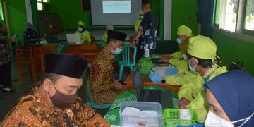 Vaksinasi Covid-19 di Lingkungan Kemenag Kab. Temanggung