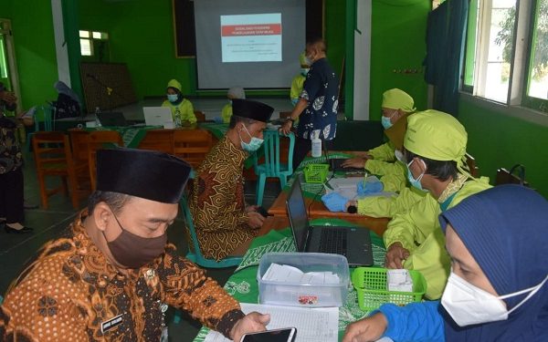 Vaksinasi Covid-19 di Lingkungan Kemenag Kab. Temanggung