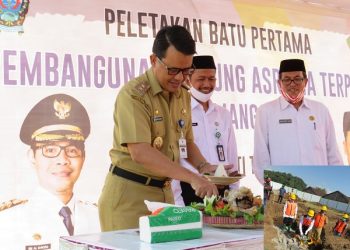 Peletakan Batu Pertama Pembangunan Gedung Asrama Terpadu MAN Temanggung