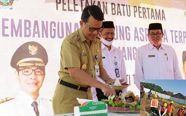Peletakan Batu Pertama Pembangunan Gedung Asrama Terpadu MAN Temanggung
