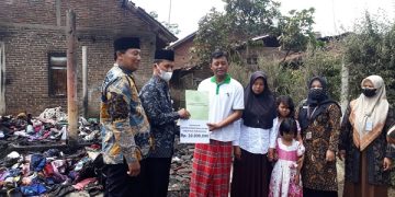 Kemenag Kab. Temanggung Peduli Bencana Kebakaran