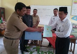 Kementerian Agama Kabupaten Temanggung Mendapat  Hibah Tanah
