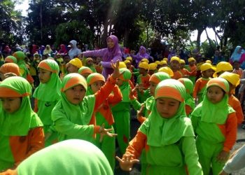 4000 Anak RA/BA Ikuti Festival Senam Islami Ceria