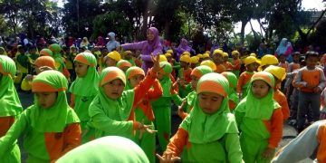 4000 Anak RA/BA Ikuti Festival Senam Islami Ceria