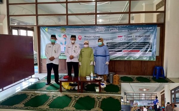 Kemenag Temanggung Sukseskan Program Vaksinasi Booster