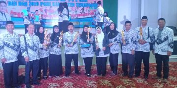 PGRI Cabang Kementerian Agama Raih Juara Umum Tahun 2019