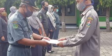 Penyerahan SK Jabatan Pelaksana di Lingkungan Kemenag Kab. Temanggung