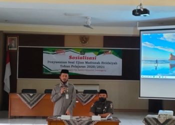 Sosialisasi Penyusunan Soal Ujian Madrasah