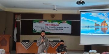 Sosialisasi Penyusunan Soal Ujian Madrasah