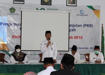 Kakankemenag Kab. Temanggung Buka PKB Guru MTs Tahun 2021