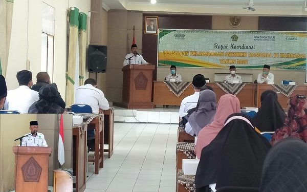 Rakor Persiapan Asesmen Nasional di Madrasah Tahun 2022