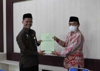 Rakor Penyerahan SK Pengelola Keuangan Kemenag Kab. Temanggung