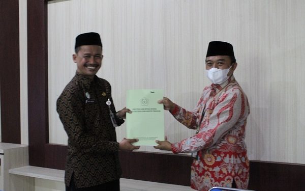 Rakor Penyerahan SK Pengelola Keuangan Kemenag Kab. Temanggung
