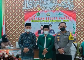 Kemenag Kab. Temanggung Sukseskan  Program 1 Juta Vaksinasi Booster