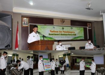 Penandatanganan Komitmen 5 Budaya Kerja di Lingkungan Kemenag Kab. Temanggung