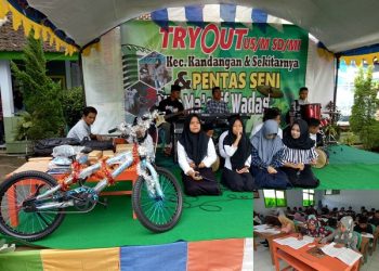 Kolaborasi  Try Out Ujian Dan  Pentas Seni SD/MI