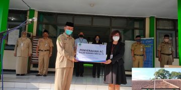 Kemenag Kab. Temanggung Terima Bantuan Tiga Unit AC dari BRI Cabang Temanggung