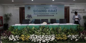 Covid-19, Sidang Isbat Awal Ramadan Digelar Sesuai Protokol Kesehatan