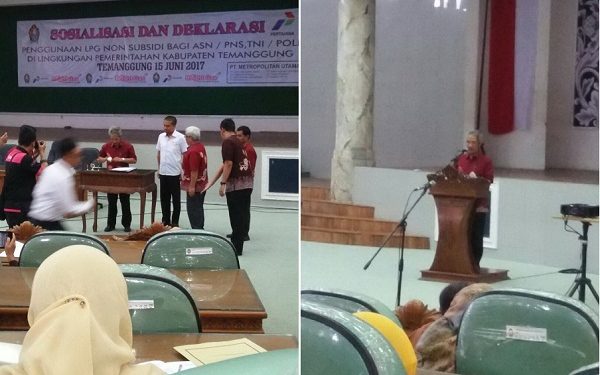 Sosialisasi Dan Deklarasi Penggunaan LPG Non Subsidi