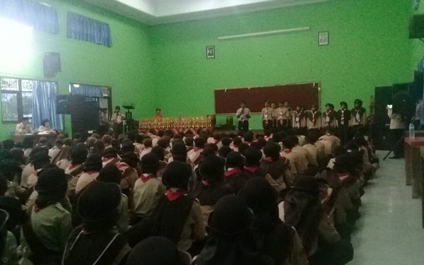 Tim Pramuka MTsN Kedu Peringkat Empat Lomba Tingkat 3 Kwartir Cabang Temanggung