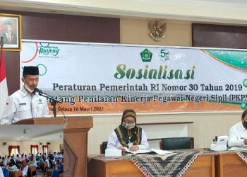 Sosialisasi PP Nomor 30 Tahun 2019 Tentang PKPNS di Lingkungan Kemenag Kab. Temanggung