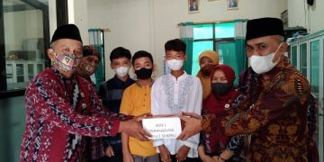 Penyaluran Donasi Peduli Semeru MI Negeri 1 Temanggung