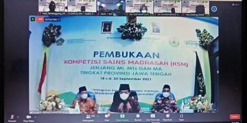Kepala Kemenag Ikuti Pembukaan KSM Secara Virtual