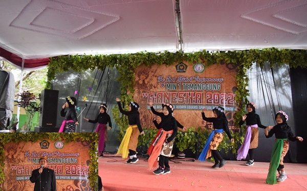 Pentas Seni dan Pameran Hasil Kreativitas Siswa MIN 1 Temanggung