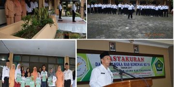 Upacara HAB Ke-71 Kementerian Agama Kabupaten Temanggung Tahun 2017