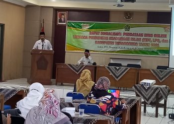 Sosialisasi Pendataan EMIS Online