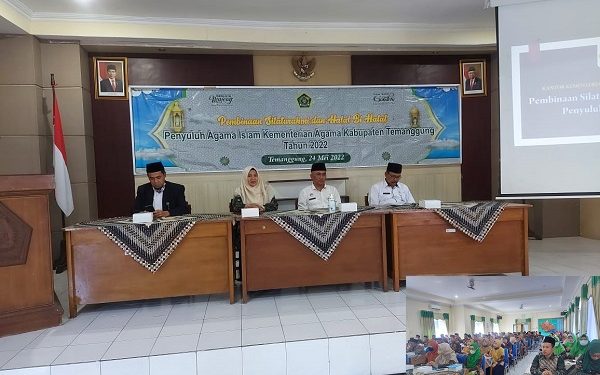 Pembinaan Penyuluh Agama Islam PNS dan Non PNS Kemenag Kab. Temanggung