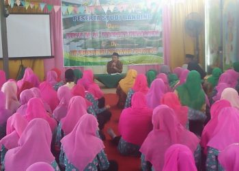Kepala RA Temanggung Studi Banding  Ke TK Nawa Kartika Kudus