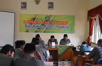 Lomba Baca Kitab Kuning Kemenag Kab. Temanggung Tahun 2016