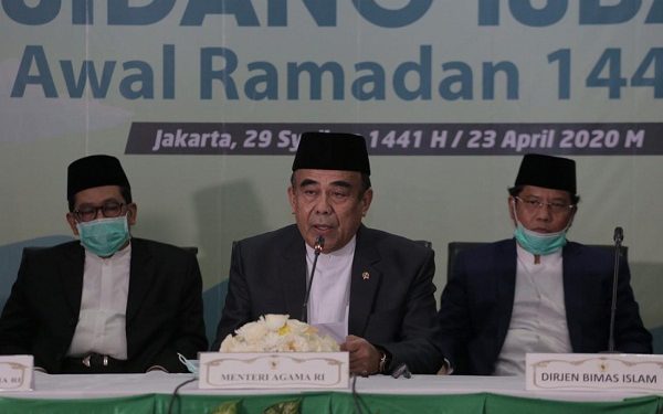 Pemerintah Tetapkan Awal Ramadan 1441H Jatuh pada 24 April 2020