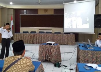 Jamaah Calon Haji dari Kabupaten Temanggung yang Tergabung Kloter Sapu Jagad Lakukan Bimbingan Manasik Haji