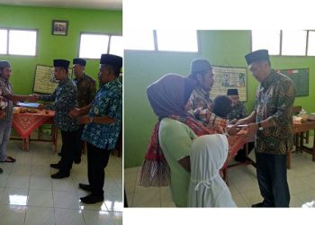 Pokjawas Temanggung Menyerahkan Bantuan Kebakaran