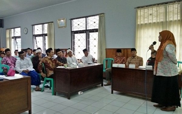 Sosialisasi Penguatan Tenaga Pengolah Data Lembaga Pendidikaan Keagamaan