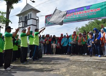 Melalui Jalan Sehat Wujudkan Kerukunan Umat